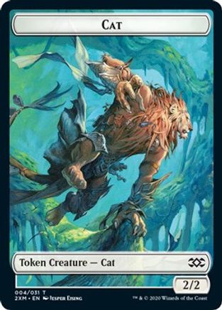 Cat Token (2XM-004) - Double Masters