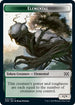 Elemental // Treasure Double-Sided Token (2XM-20 // 27) - Double Masters Foil