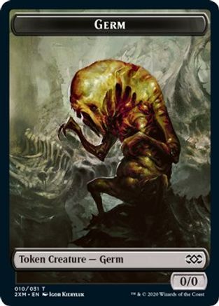 Germ // Human Soldier Double-Sided Token (2XM-10 // 5) - Double Masters Foil