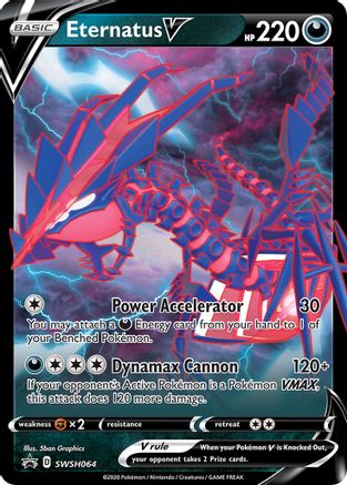 Eternatus V (SWSH064/307) Holofoil [SWSH Sword & Shield Promo Cards] - Promo