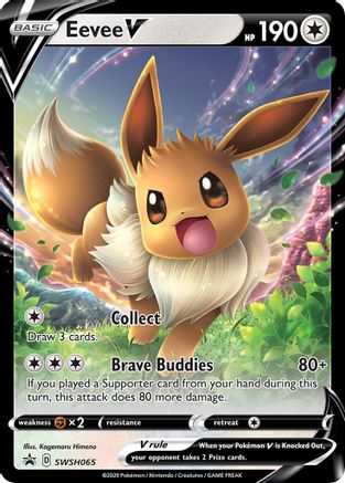 Eevee V (SWSH065/307) Holofoil [SWSH Sword & Shield Promo Cards] - Promo