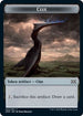Clue // Elemental Double-Sided Token (2XM-22 // 20) - Double Masters Foil