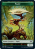 Plant // Saproling Double-Sided Token (2XM-16 // 17) - Double Masters Foil