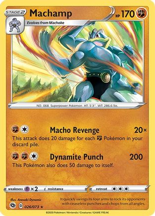 Machamp (026/73) Holofoil [Champions Path] - Holo Rare