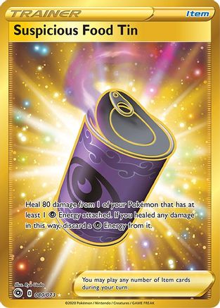 Suspicious Food Tin (Secret) (080/73) Holofoil [Champions Path] - Secret Rare