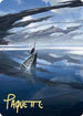 Seachrome Coast Art Card (Gold-Stamped Signature) (ASZNR-031) - Art Series: Zendikar Rising