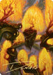 Grove of the Burnwillows Art Card (Gold-Stamped Signature) (ASZNR-034) - Art Series: Zendikar Rising