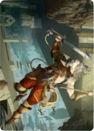 Cliffhaven Sell-Sword Art Card (ASZNR-038) - Art Series: Zendikar Rising