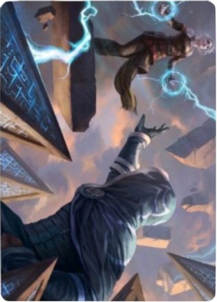 Nahiri's Binding Art Card (ASZNR-042) - Art Series: Zendikar Rising