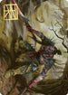 Highborn Vampire Art Card (Gold-Stamped Signature) (ASZNR-055) - Art Series: Zendikar Rising