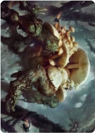 Swarm Shambler Art Card (ASZNR-073) - Art Series: Zendikar Rising