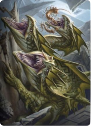 Grakmaw, Skyclave Ravager Art Card (ASZNR-076) - Art Series: Zendikar Rising