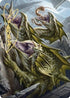 Grakmaw, Skyclave Ravager Art Card (Gold-Stamped Signature) (ASZNR-076) - Art Series: Zendikar Rising