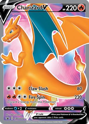 Charizard V (SWSH050/307) Holofoil [SWSH Sword & Shield Promo Cards] - Promo