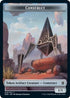 Construct // Kor Warrior Double-sided Token (ZNR-) - Zendikar Rising Foil