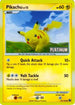 Pikachu - 70/100 [Platinum]/100  - Reverse Holofoil Burger King Promos - Promo