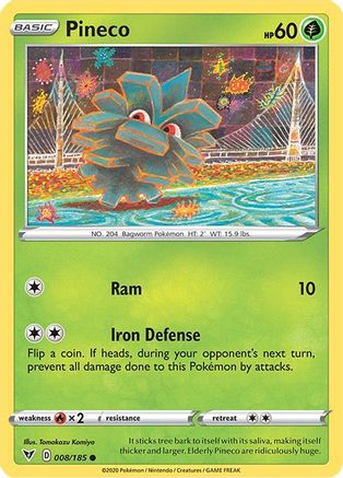 Pineco (008/185) [Vivid Voltage] - Common
