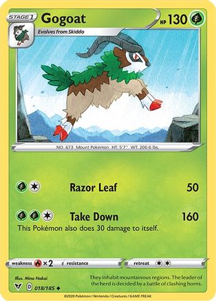 Gogoat (018/185) [Vivid Voltage] - Uncommon