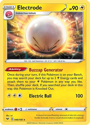 Electrode (046/185) Holofoil [Vivid Voltage] - Holo Rare