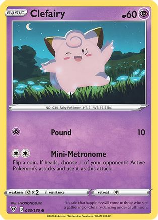 Clefairy (063/185) [Vivid Voltage] - Common