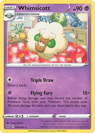 Whimsicott (076/185) [Vivid Voltage] - Rare