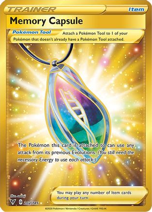 Memory Capsule (Secret) (202/185) Holofoil [Vivid Voltage] - Secret Rare