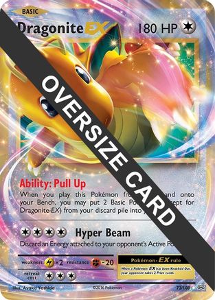 Dragonite EX (72/108) Holofoil [Jumbo Cards] - Promo