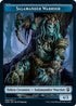 Salamander Warrior // Zombie Double-Sided Token (CMR-4 // 6) - Commander Legends Foil