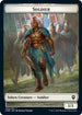 Soldier // Thrull Double-Sided Token (CMR-2 // 5) - Commander Legends Foil