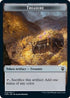 Treasure // Zombie Double-Sided Token (CMR-12 // 6) - Commander Legends Foil