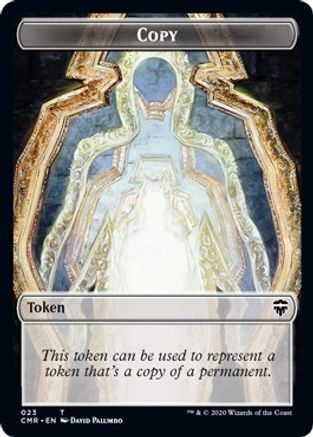 Copy // Saproling Double-Sided Token (CMR-23 // 22) - Commander Legends