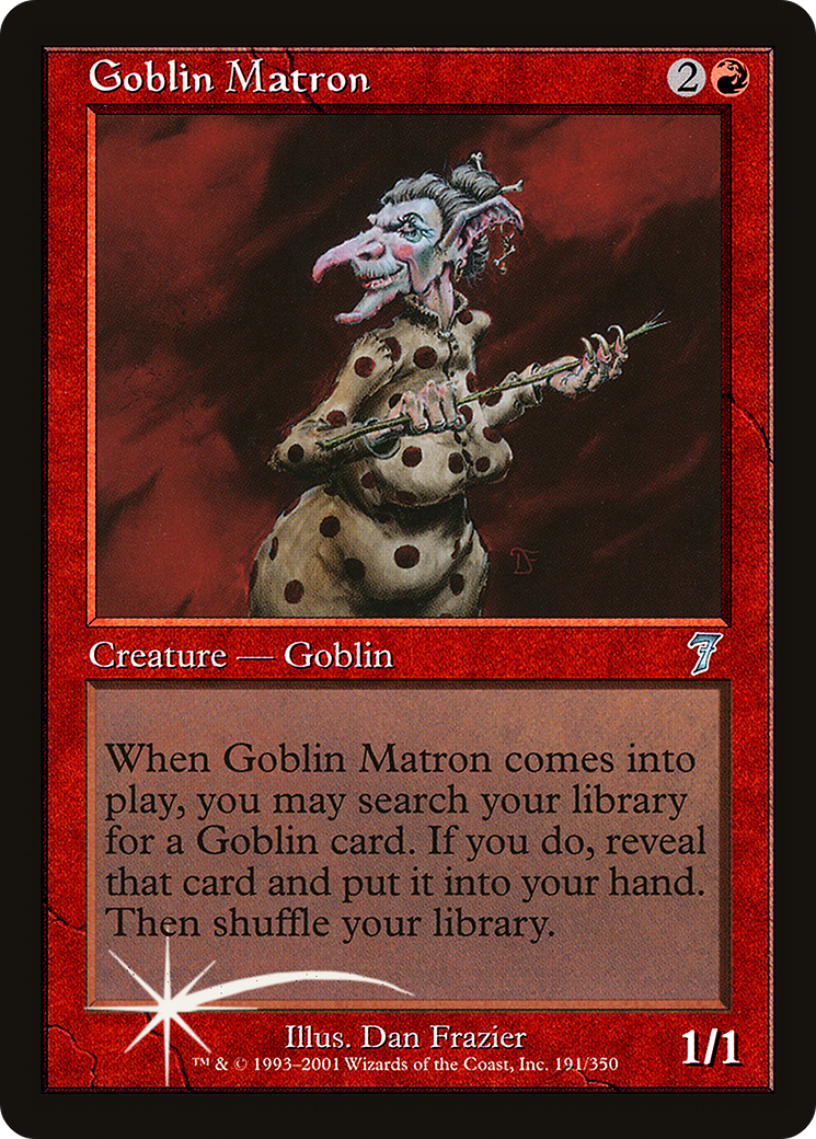 Goblin Matron (7ED-191) - 7th Edition Foil