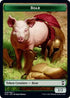 Boar // Spirit Double-Sided Token (KHC-5 // 4) - Commander: Kaldheim