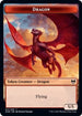 Dragon // Thopter Double-Sided Token (KHC-11 // 8) - Commander: Kaldheim