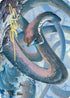 Koma, Cosmos Serpent Art Card (60/81) (Gold-Stamped Signature) (ASKHM-060) - Art Series: Kaldheim