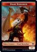Dwarf Berserker // Giant Wizard Double-Sided Token (KHM-12 // 6) - Kaldheim Foil