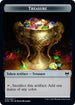 Treasure // Emblem - Kaya the Inexorable Double-Sided Token (KHM-19 // 20) - Kaldheim Foil