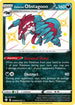 Galarian Obstagoon (SV080/122) Holofoil [Shining Fates Shiny Vault] - Shiny Holo Rare