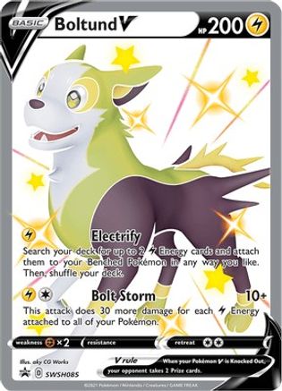 Boltund V (SWSH085/307) Holofoil [SWSH Sword & Shield Promo Cards] - Promo