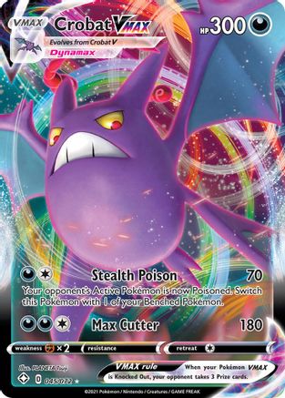 Crobat VMAX (045/72) Holofoil [Shining Fates] - Ultra Rare