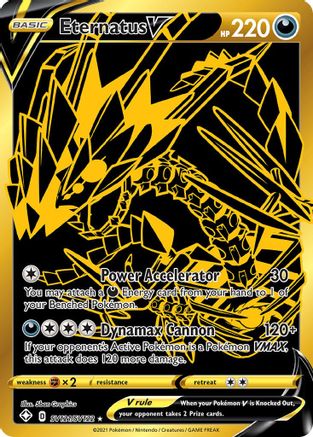 Eternatus V (SV121/122) Holofoil [Shining Fates Shiny Vault] - Shiny Holo Rare