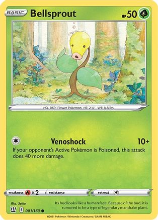 Bellsprout (001/163) [Battle Styles] - Common