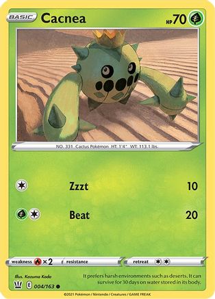 Cacnea (004/163) [Battle Styles] - Common