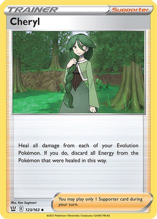 Cheryl (123/163) [Battle Styles] - Uncommon