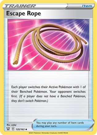 Escape Rope (125/163) [Battle Styles] - Uncommon