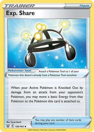 Exp. Share (126/163) [Battle Styles] - Uncommon
