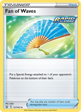 Fan of Waves (127/163) [Battle Styles] - Uncommon