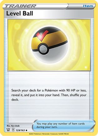 Level Ball (129/163) [Battle Styles] - Uncommon