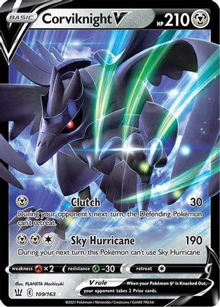 Corviknight V (109/163) Holofoil [Battle Styles] - Ultra Rare
