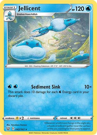 Jellicent (042/163) [Battle Styles] - Rare